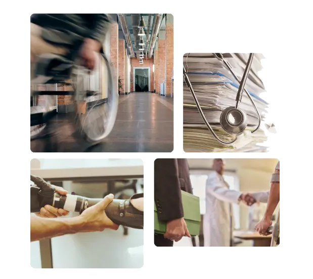 Comment fonctionne la procédure d’indemnisation des victimes d’un dommage corporel ? Fonctionnement de la procédure d’indemnisation des victimes illustré par l’évaluation des séquelles, le dossier médical, l’expertise médicale et l'accompagnement d'un avocat