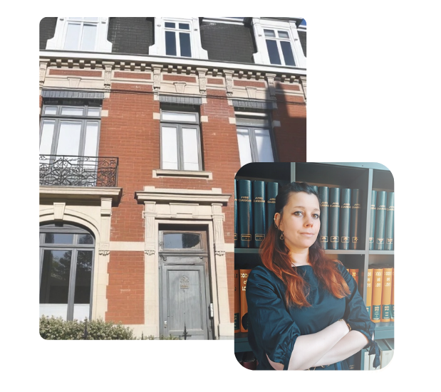 Portrait de Maître Marie Denimal, avocat en dommage corporel à Lille, associée du cabinet avocats 25RueGounod